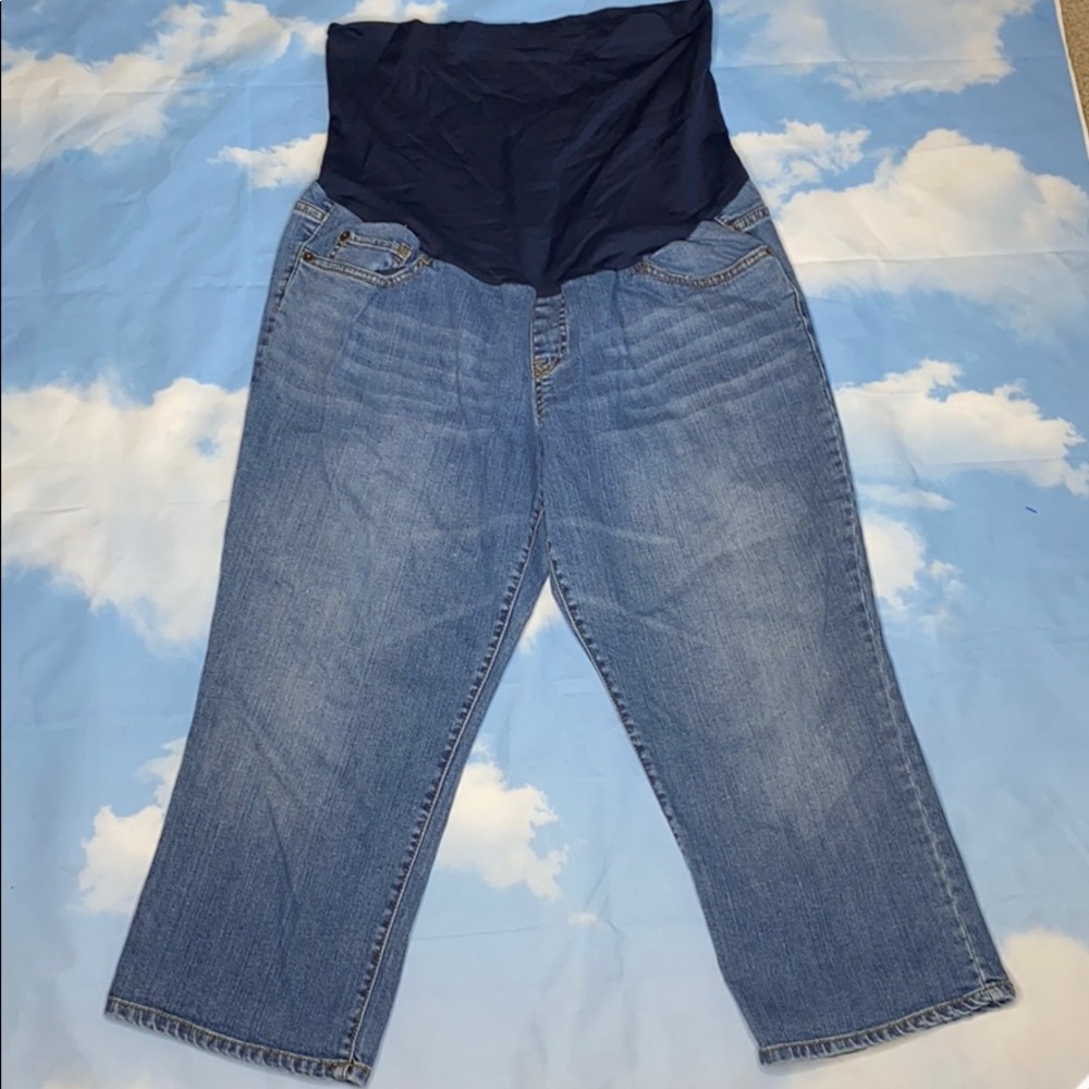 Liz Lange Maternity Crop Jeans